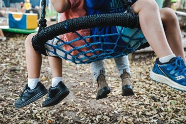 Basket swing at Sandhills