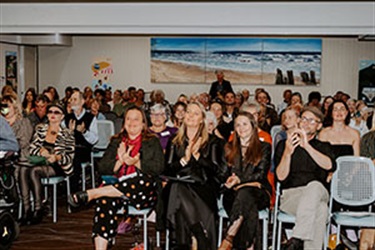 Community Awards ceremony crowd
