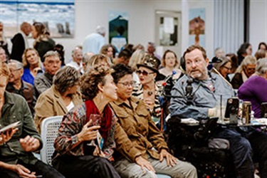 Crowd enjoying the festivities at the Community Awards Ceremony 2023