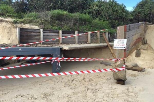 All-abilities beach access ramp Clarkes Beach Byron Bay