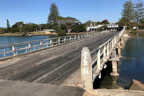 Image of South Arm Bridge Brunswick Heads