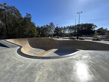 Byron Skate Park bowl