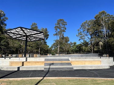 Byron Skate Park spectator area