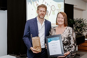 Louise O Connell Community Awards winner
