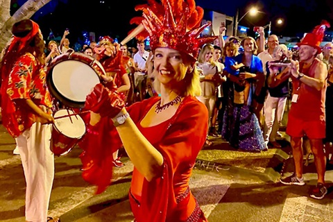 Drummers and dancers in the street .jpg