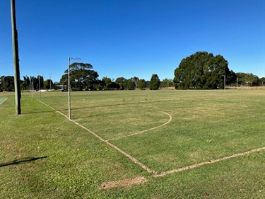 Mullumbimby Rec Ground grass netball courts