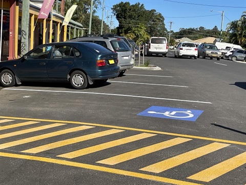 Accessible car park