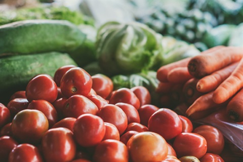 Vegetables on a Farmers Market stall - sven-scheuermeier-unsplash.jpg