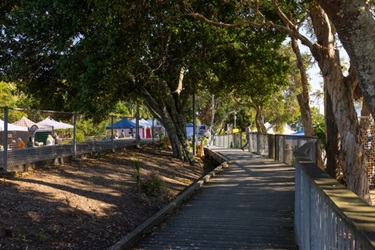 Byron Bay Rail Corridor boardwalk