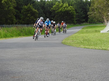 Byron Bay Cycle Club on the Shared Pathway Bend.