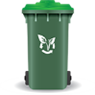 Green organics bin